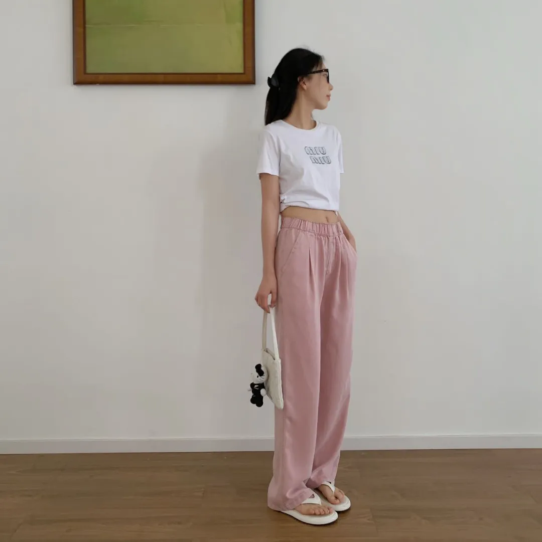 空气裤. 天丝直筒裤 Airy Pants Tencel Straight Pants