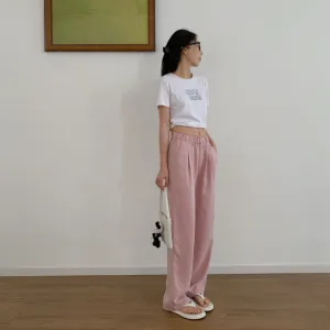 空气裤. 天丝直筒裤 Airy Pants Tencel Straight Pants