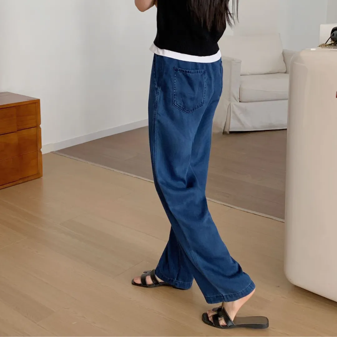 空气裤. 天丝直筒裤 Airy Pants Tencel Straight Pants