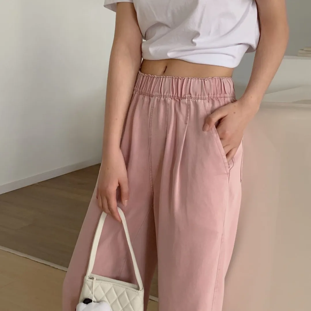 空气裤. 天丝直筒裤 Airy Pants Tencel Straight Pants