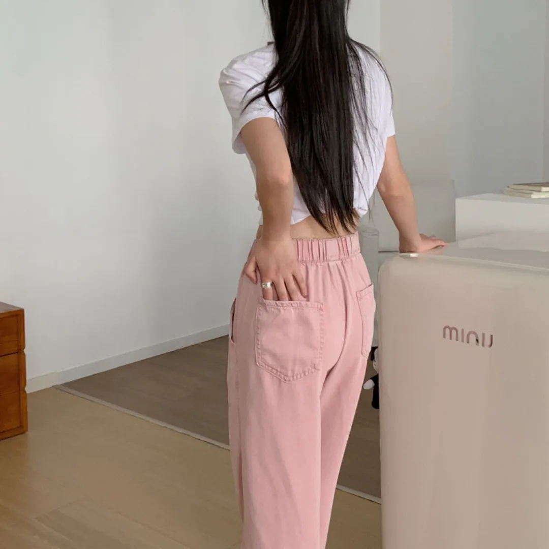 空气裤. 天丝直筒裤 Airy Pants Tencel Straight Pants