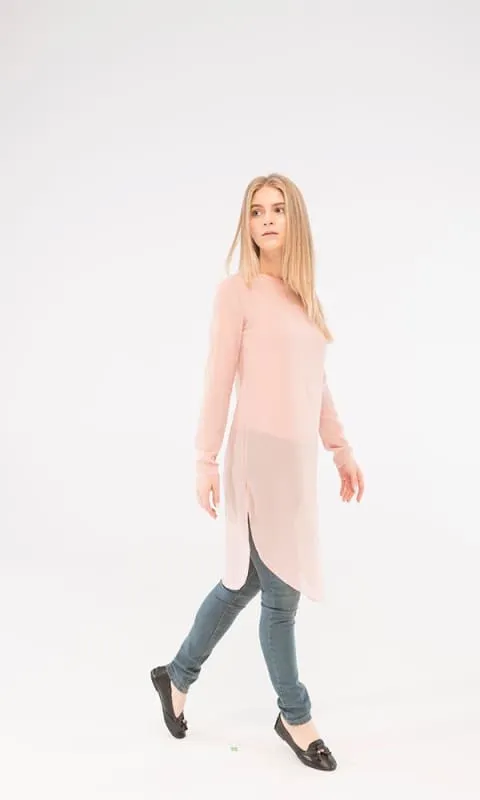 38737 Solid Long Sleeves Shirt - Light Simon