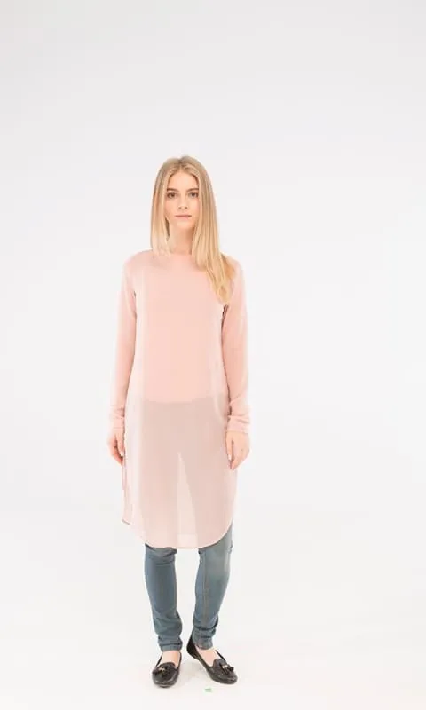 38737 Solid Long Sleeves Shirt - Light Simon