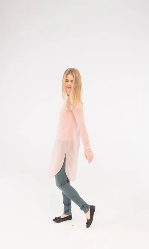 38737 Solid Long Sleeves Shirt - Light Simon