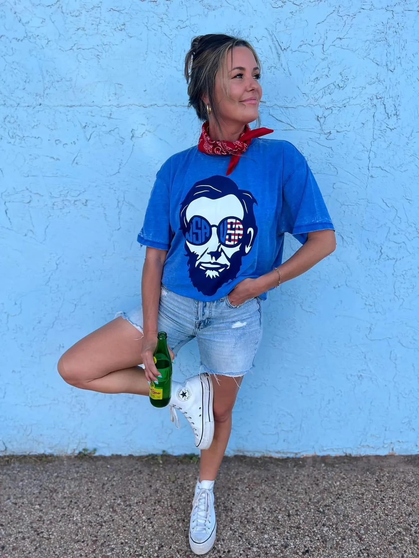 Abe USA tee