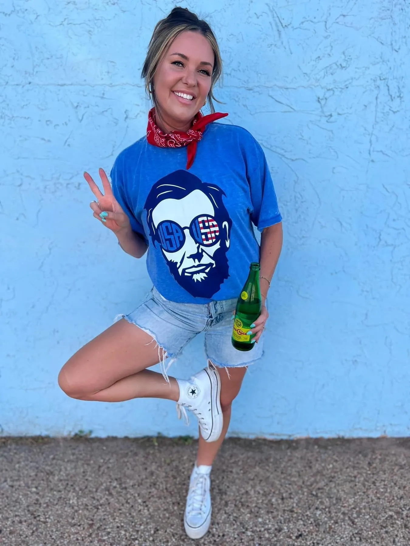 Abe USA tee