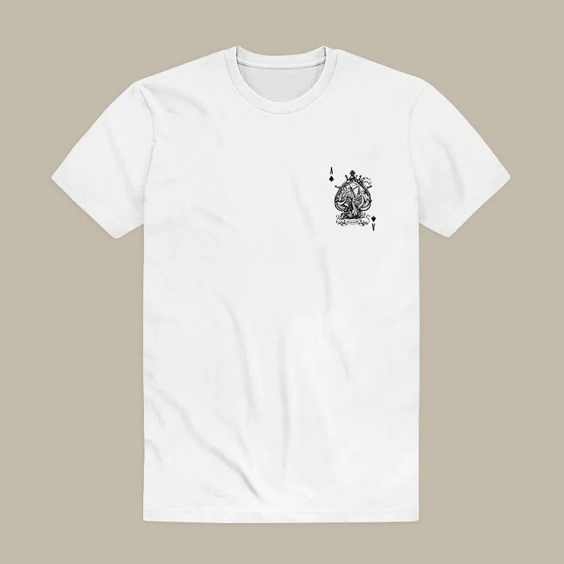 Ace Of Spades Printed Men's T-shirt