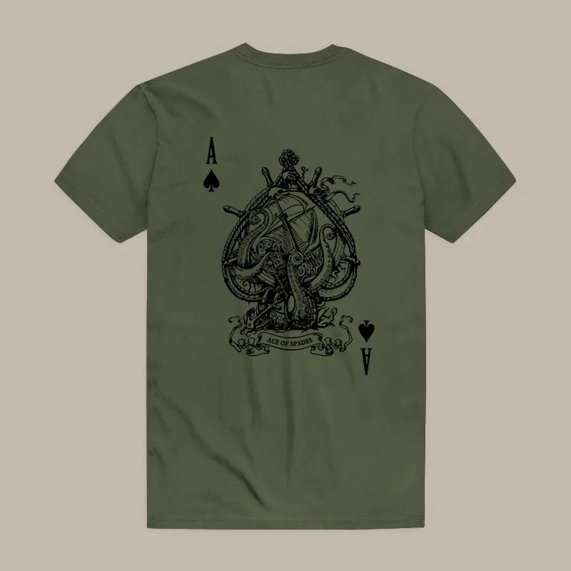 Ace Of Spades Printed Men's T-shirt