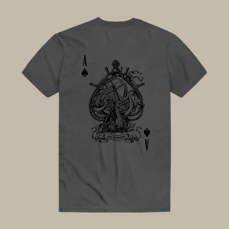 Ace Of Spades Printed Men's T-shirt