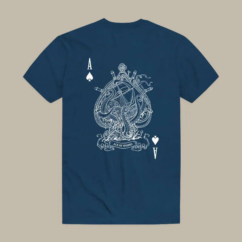 Ace Of Spades Printed Men's T-shirt
