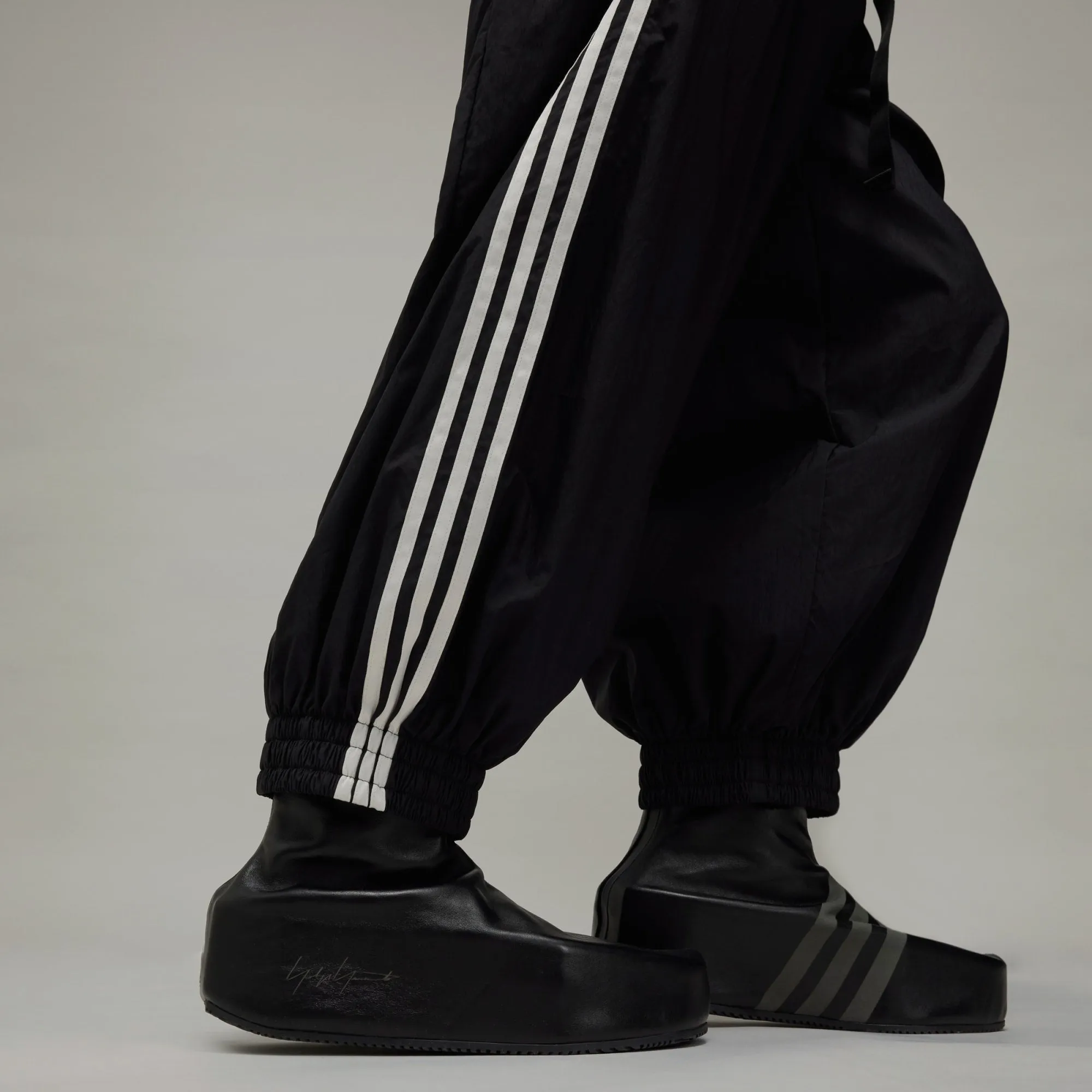 adidas Y-3 Allover Print Nylon Shell Pants Black