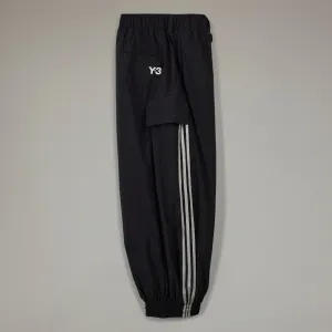adidas Y-3 Allover Print Nylon Shell Pants Black