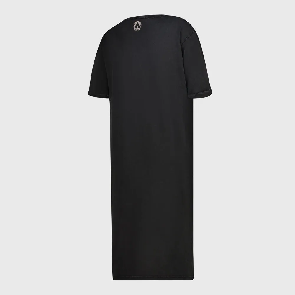 Airwalk Womens Lady Pink Tee Dress Black _ 182493 _ Black