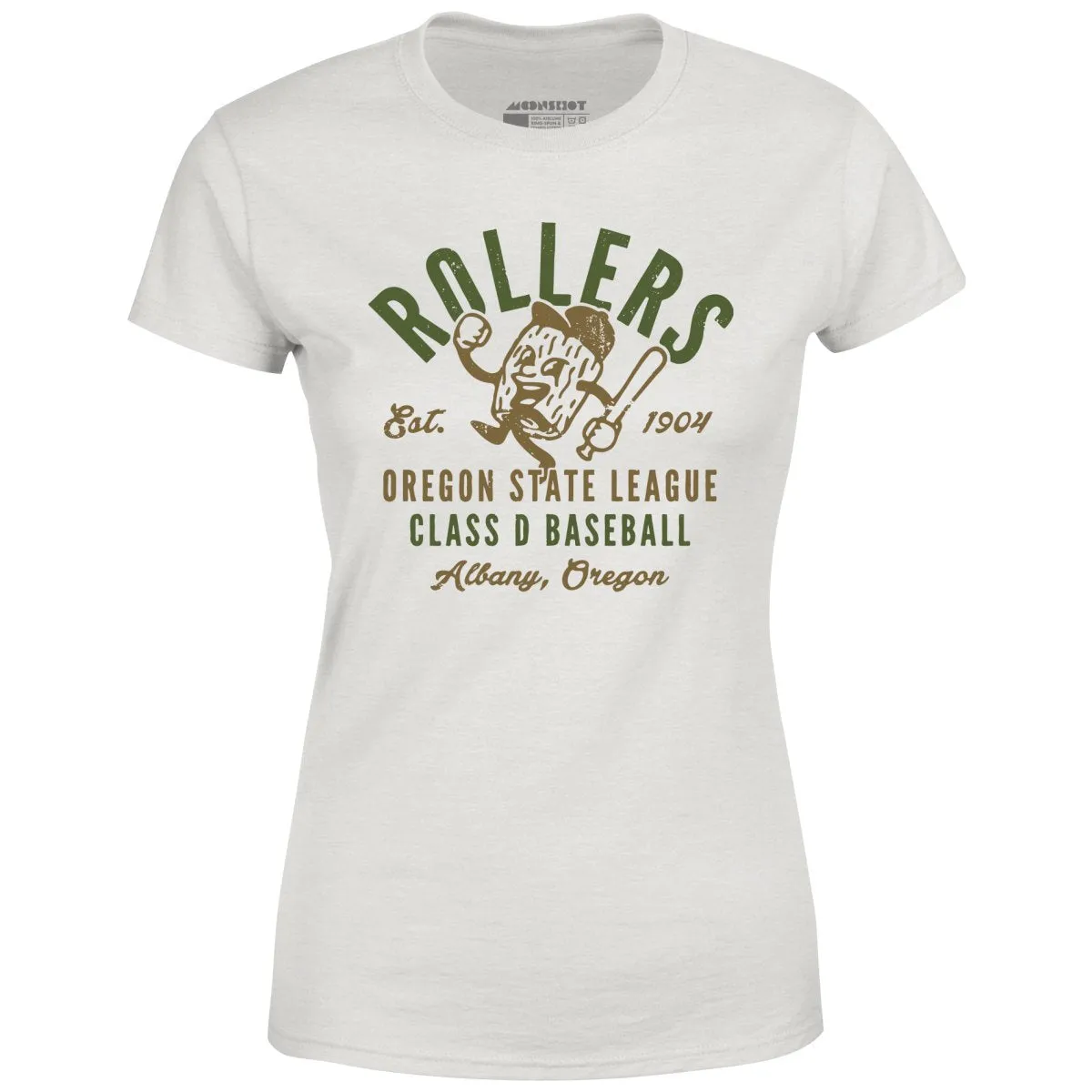Albany Rollers - Oregon - Vintage Defunct Baseball Teams - Women's T-Shirt