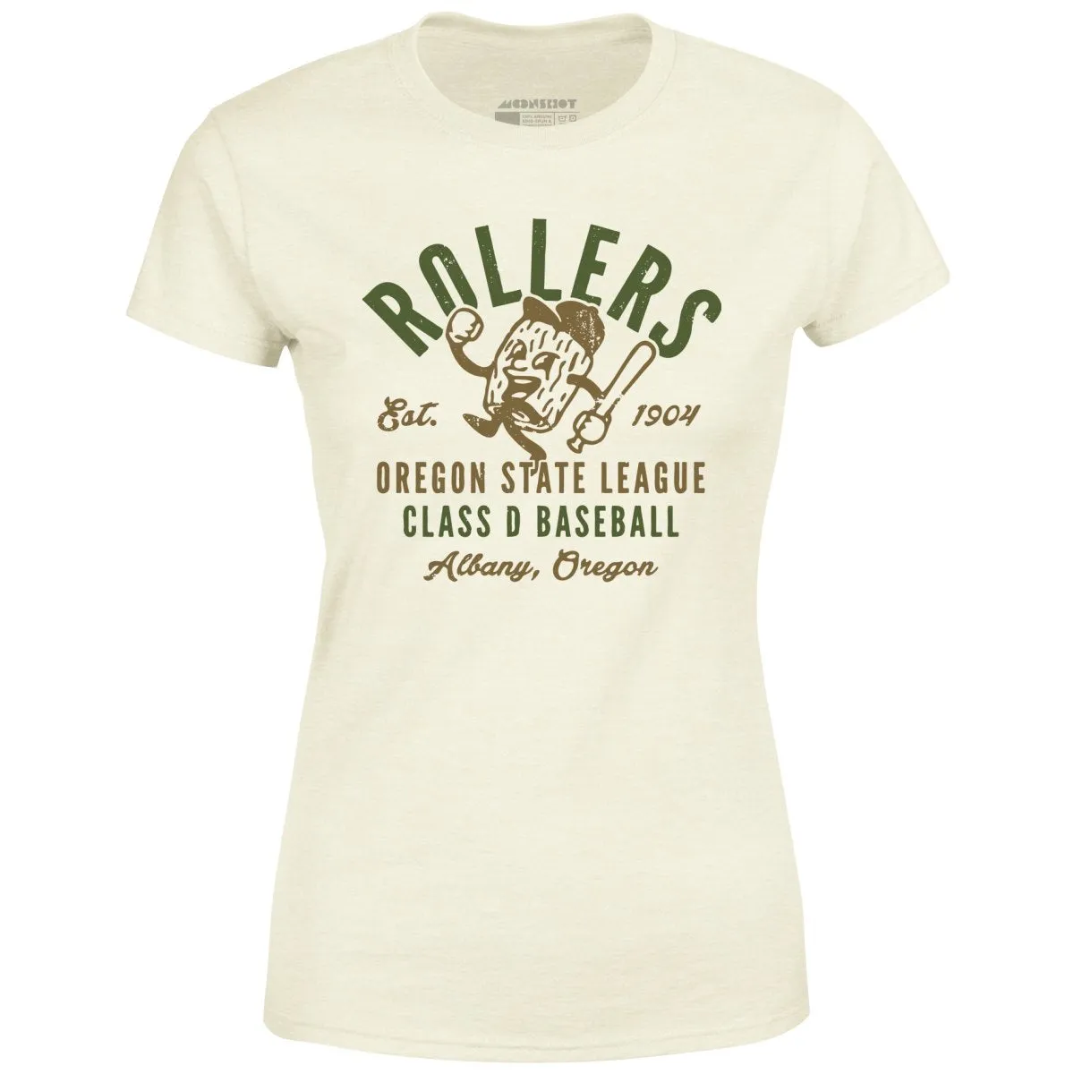 Albany Rollers - Oregon - Vintage Defunct Baseball Teams - Women's T-Shirt