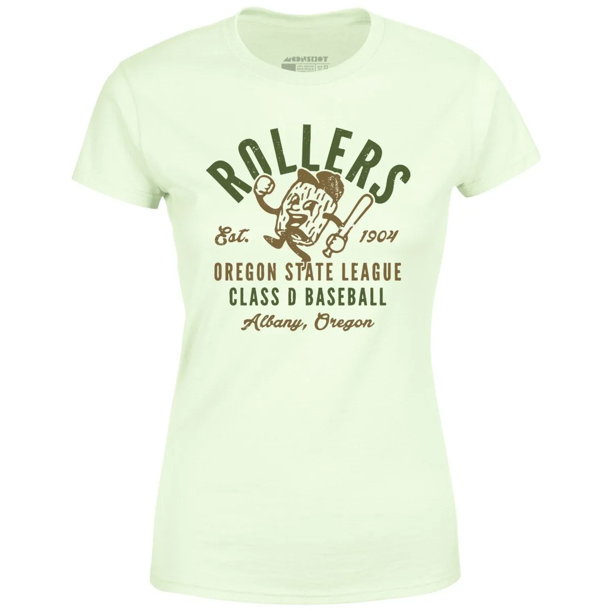 Albany Rollers - Oregon - Vintage Defunct Baseball Teams - Women's T-Shirt