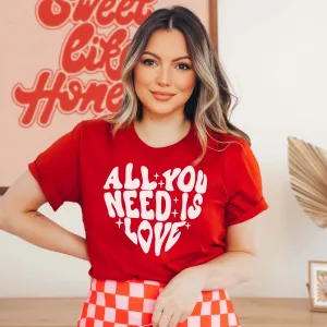 All You Need Is Love Wholesale Tee