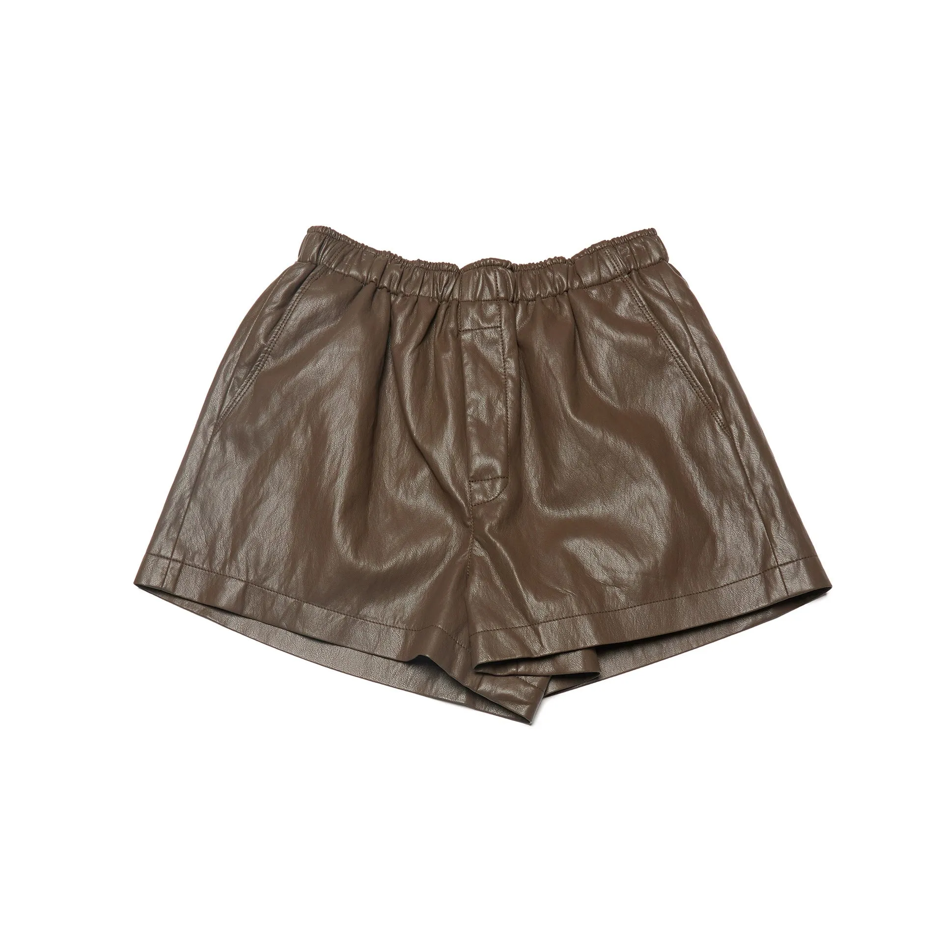 Arlo Faux Leather Shorts
