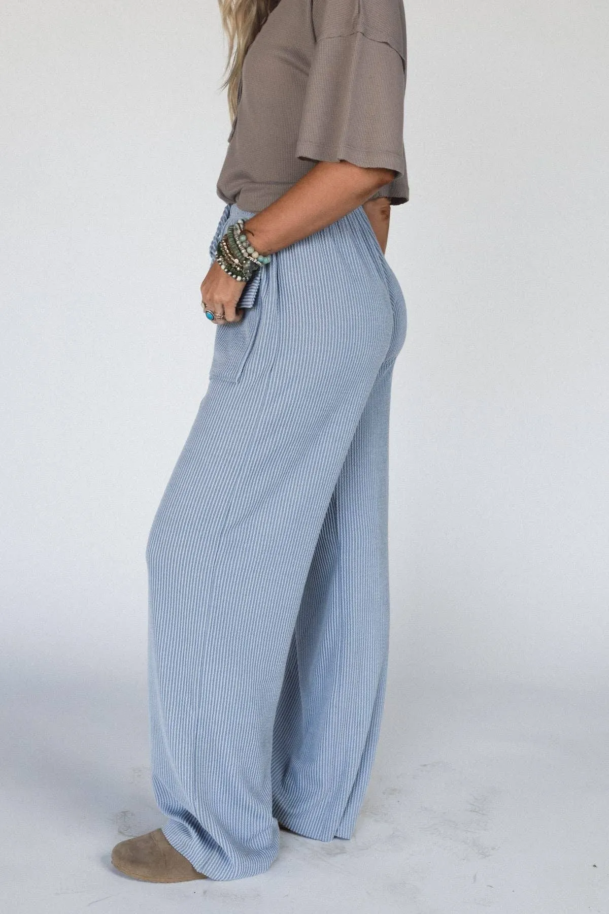 At Leisure Wide Leg Pants