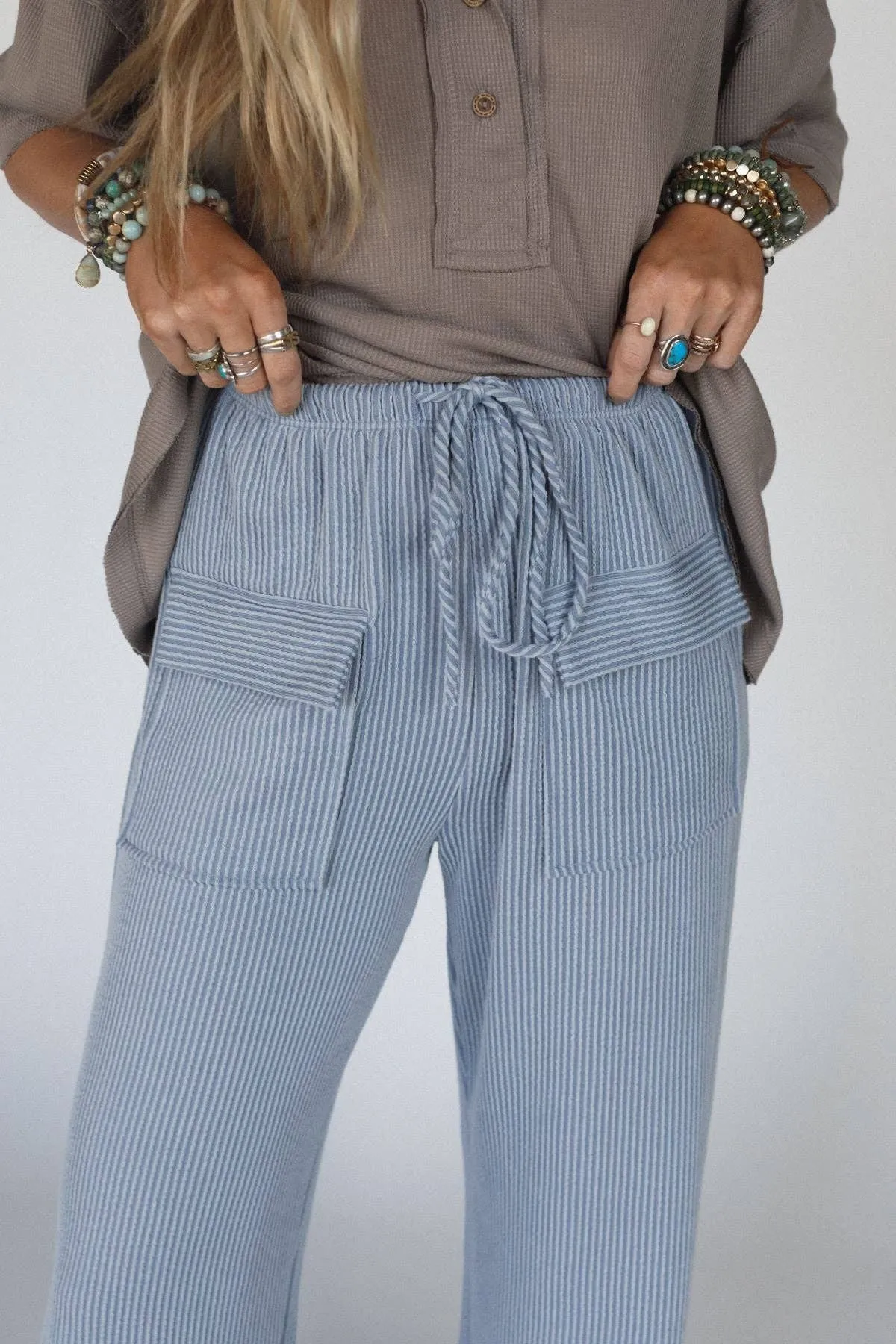 At Leisure Wide Leg Pants