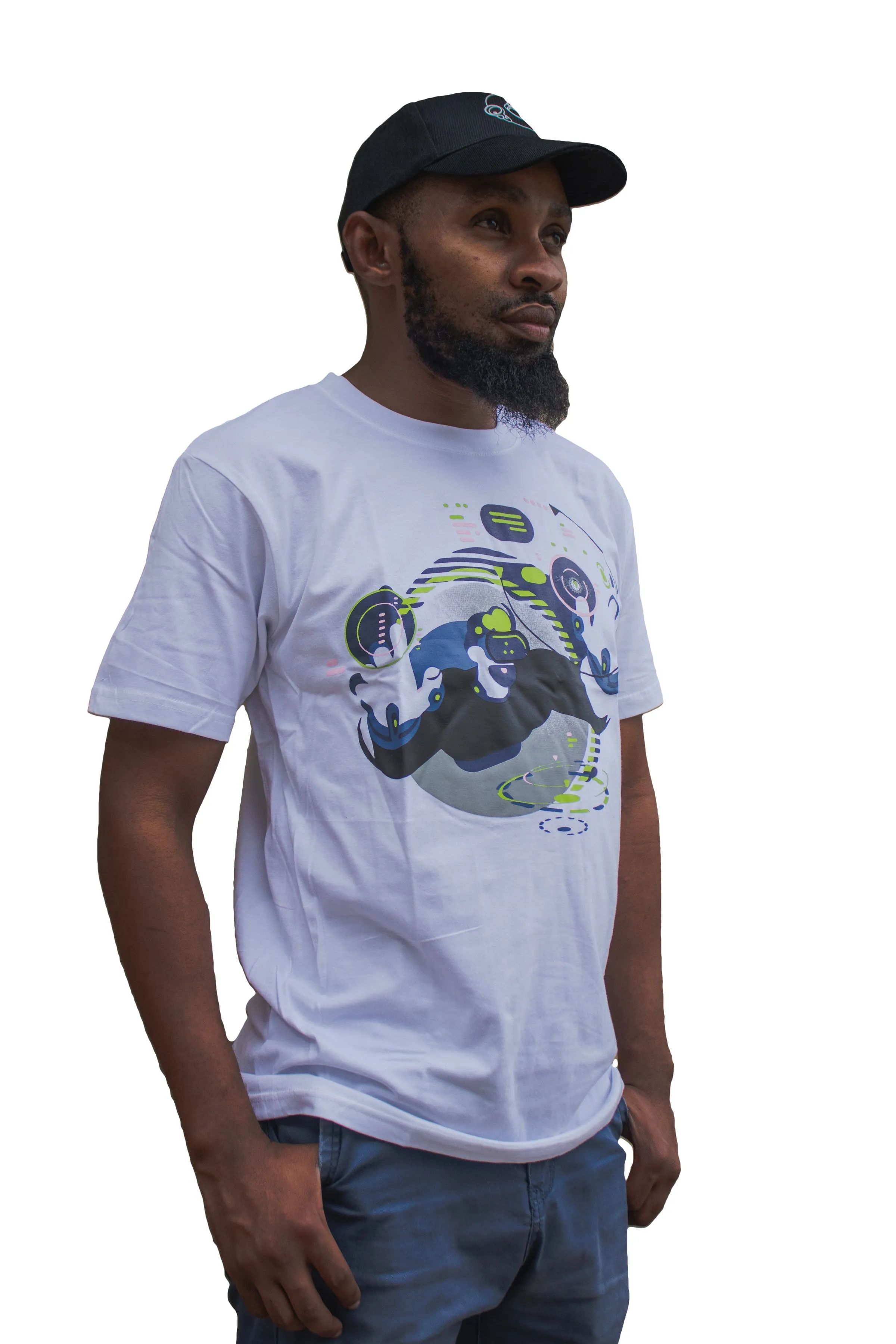 AT T-Shirt - White - XXL