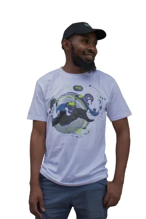 AT T-Shirt - White - XXL