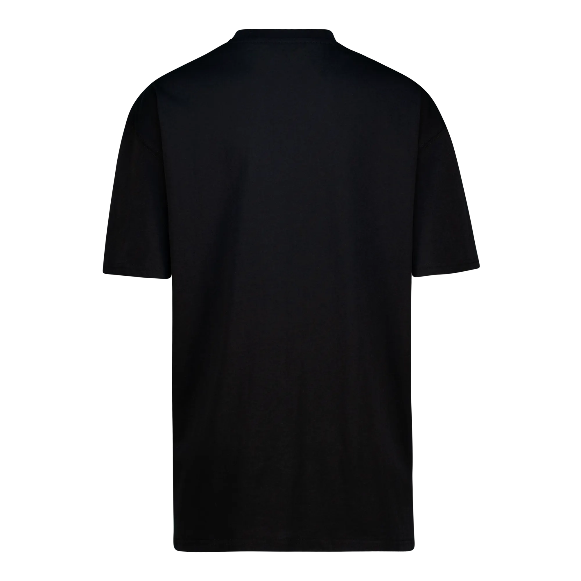 ATHENA BLACK OVERSIZED GRAPHIC T-SHIRT
