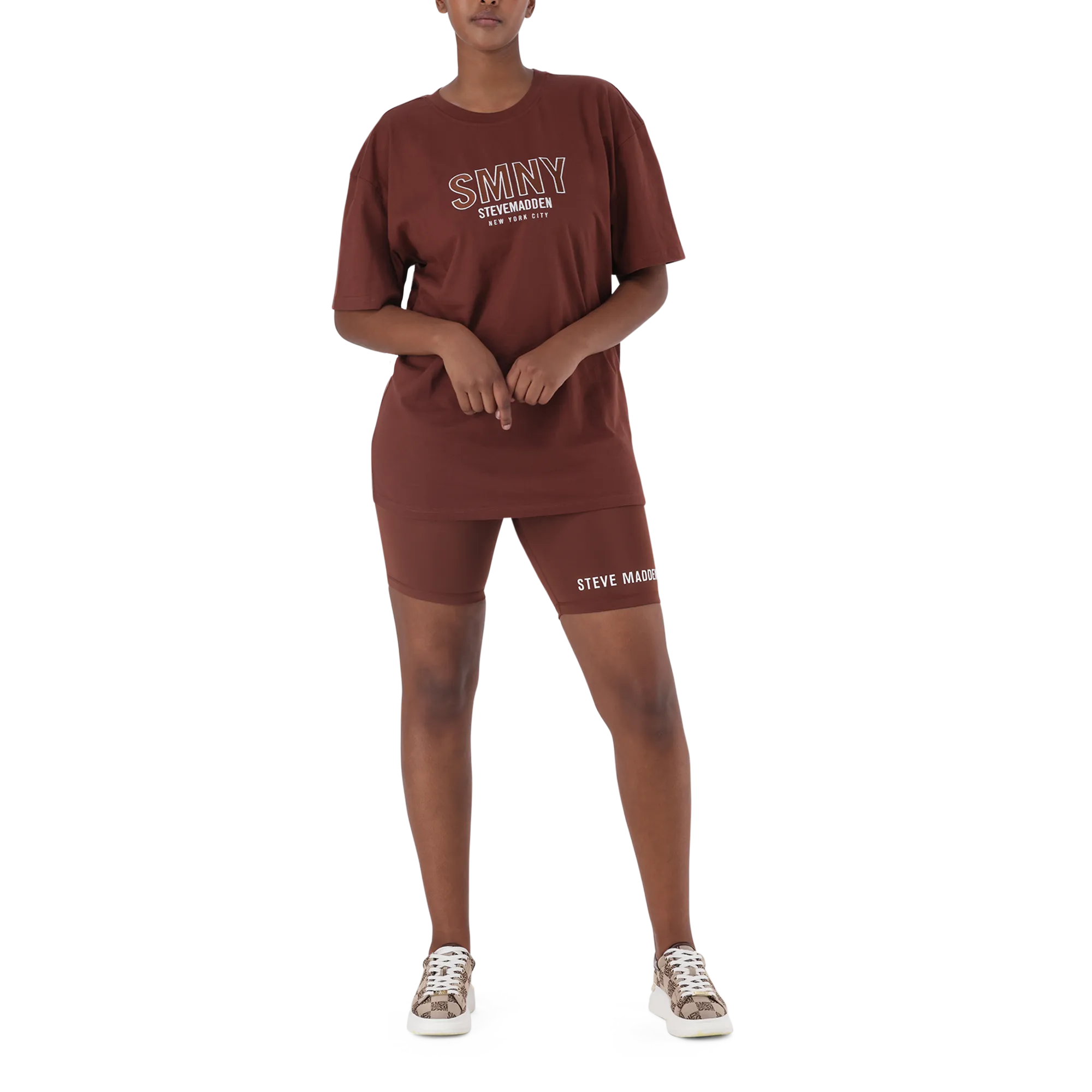 ATHENA TOBACCO OVERSIZED GRAPHIC T-SHIRT