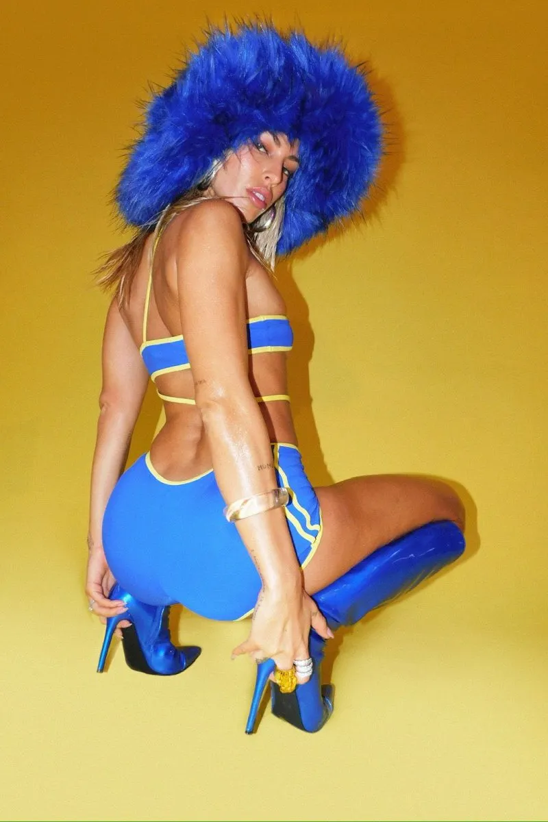 AZURE TOXIC SHORTS