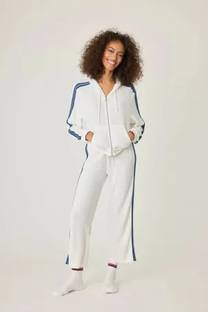 Back on Track Crop Waffle Lounge Pant