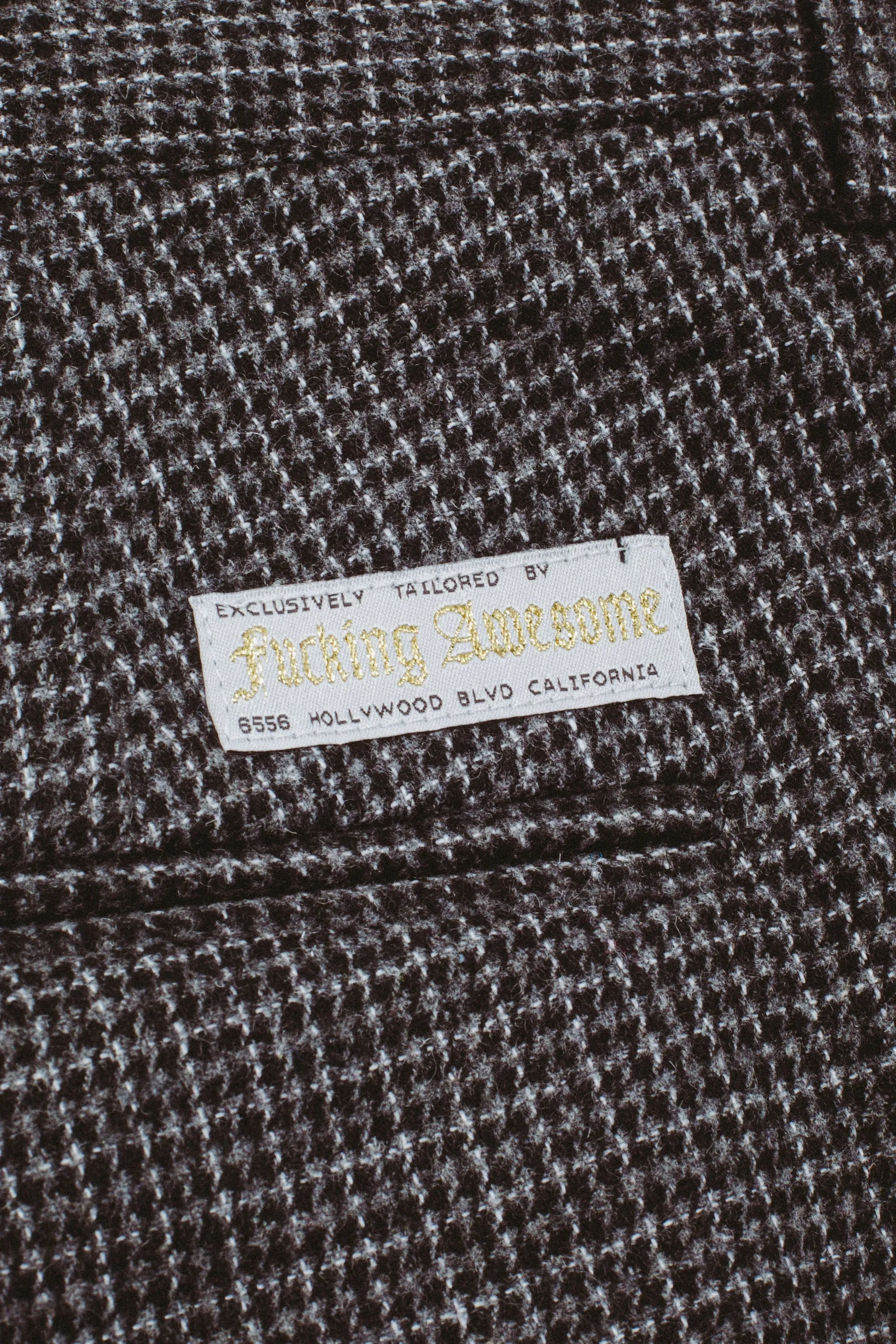 Baggy Pleated Wool Trouser