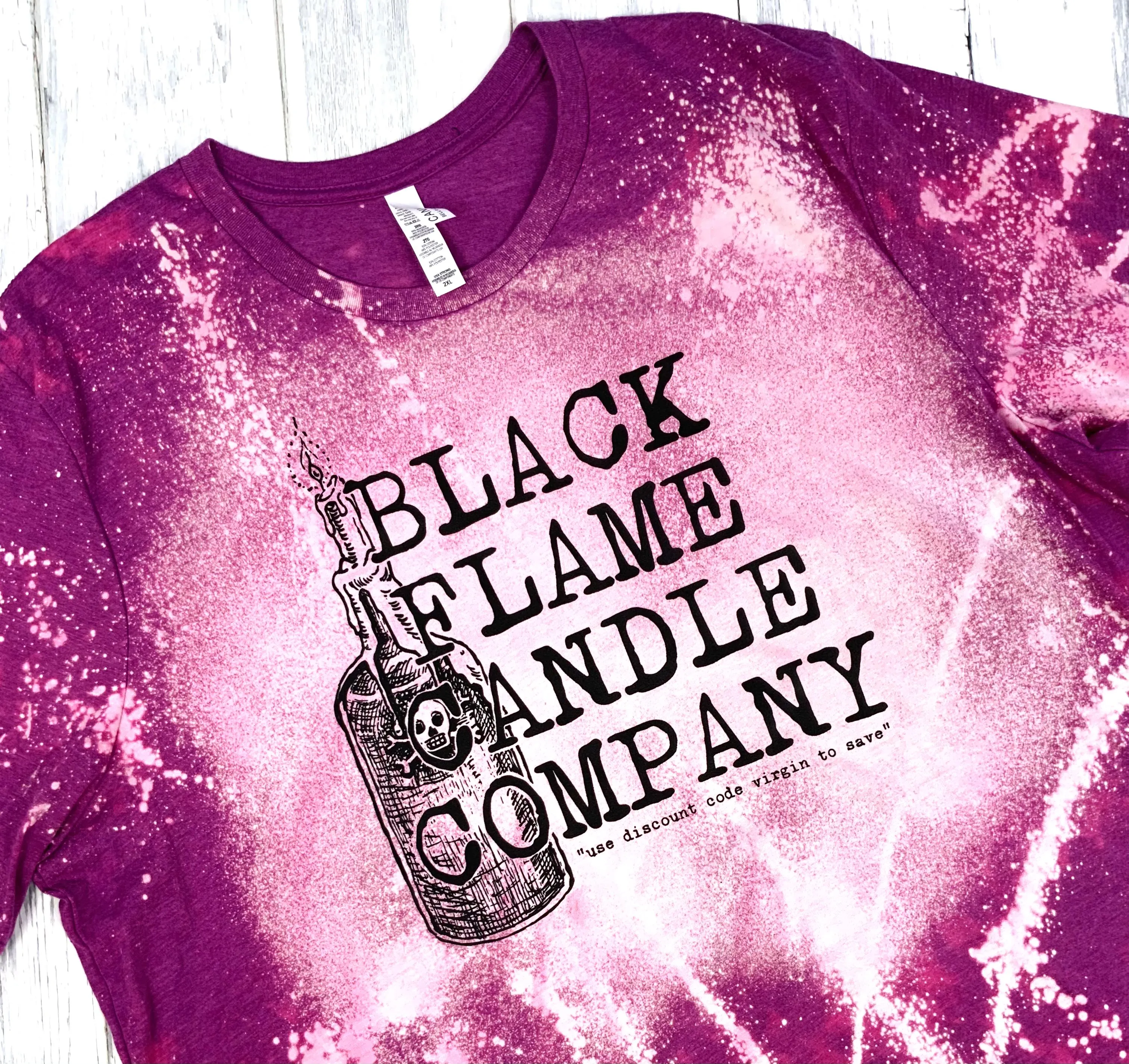 Black Flame Candle Company Graphic Tee