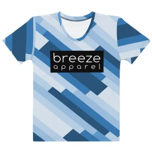 'Blue Rays' women's all-over t-shirt