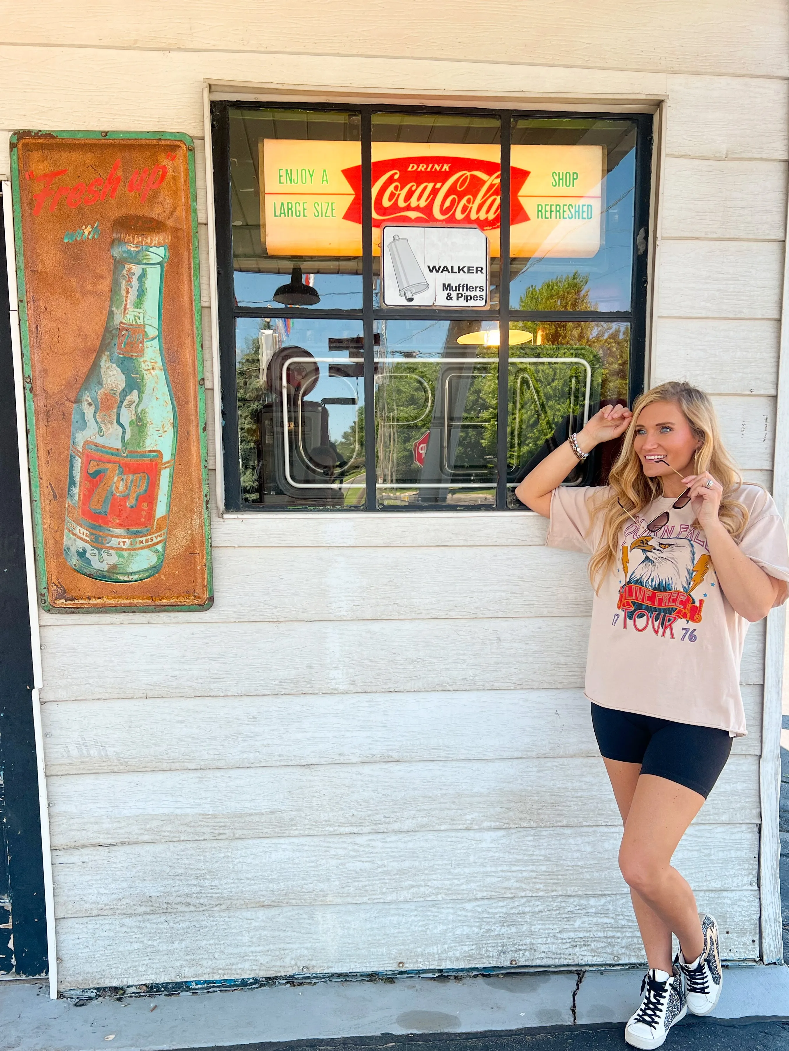 Born Free Live Free Oversized Tee