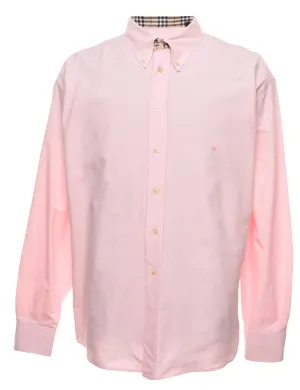 Burberry Pale Pink Smart Shirt - XL