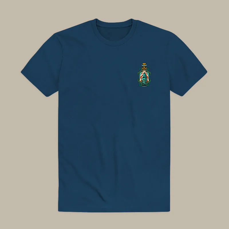 Burn The Ship Printed Men's T-shirt