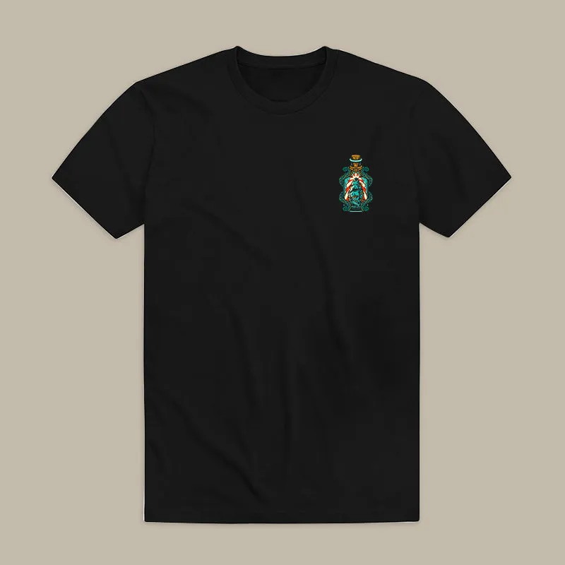 Burn The Ship Printed Men's T-shirt