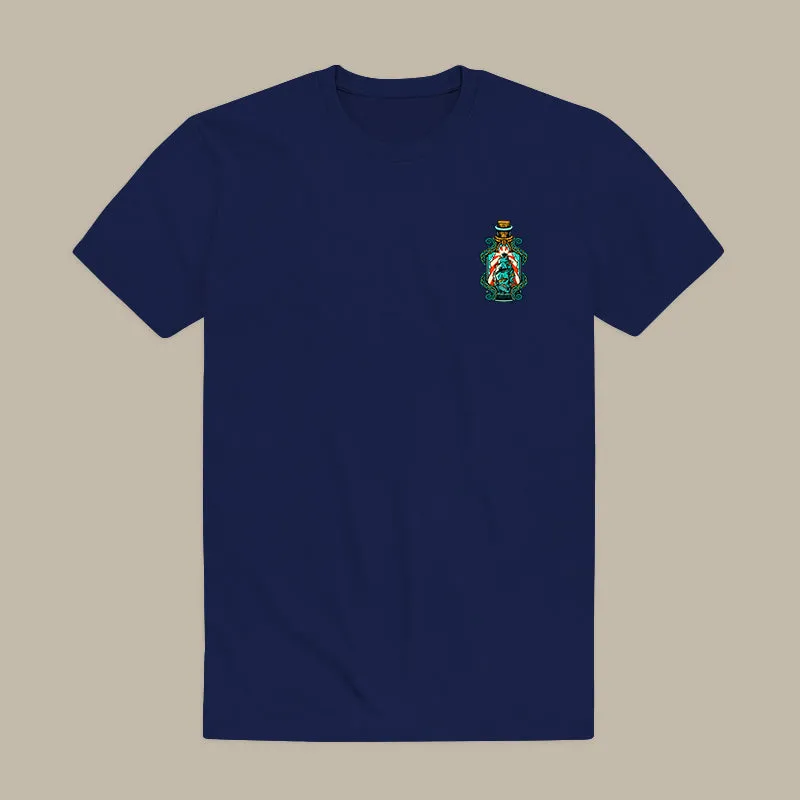 Burn The Ship Printed Men's T-shirt
