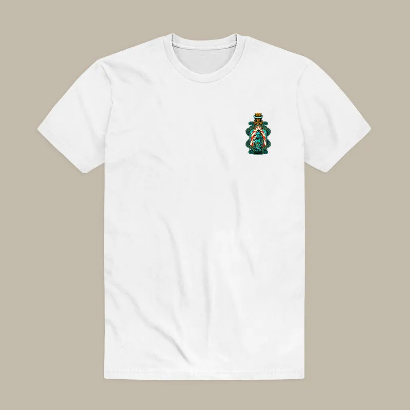 Burn The Ship Printed Men's T-shirt