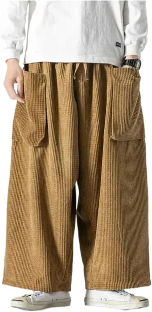 Cargo Pants Pockets Men Harem Streetwear Woman Sweatpants Loose Oversized Trousers