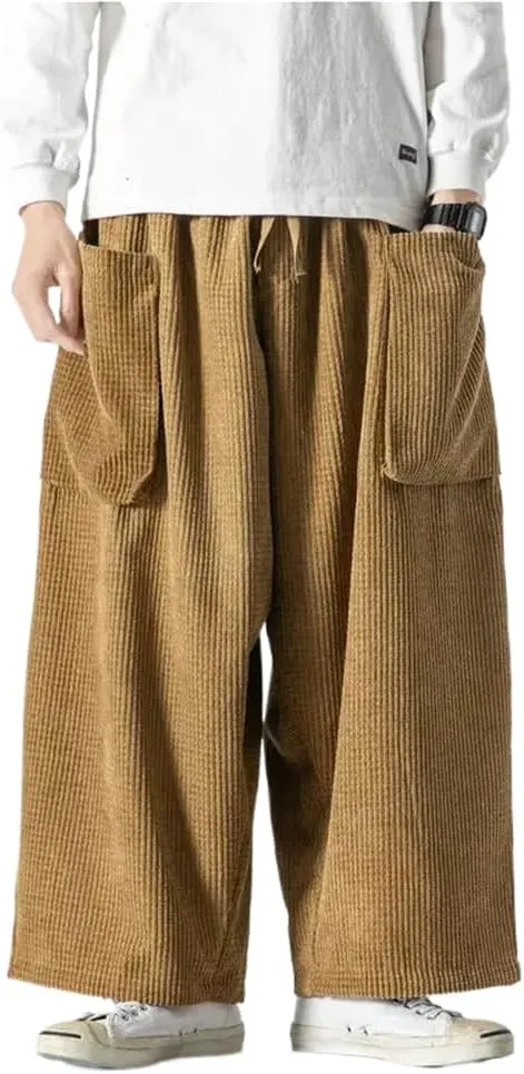 Cargo Pants Pockets Men Harem Streetwear Woman Sweatpants Loose Oversized Trousers