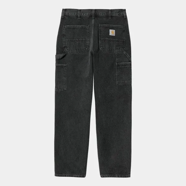Carhartt WIP Single Knee Pant Denim Black Stone Washed