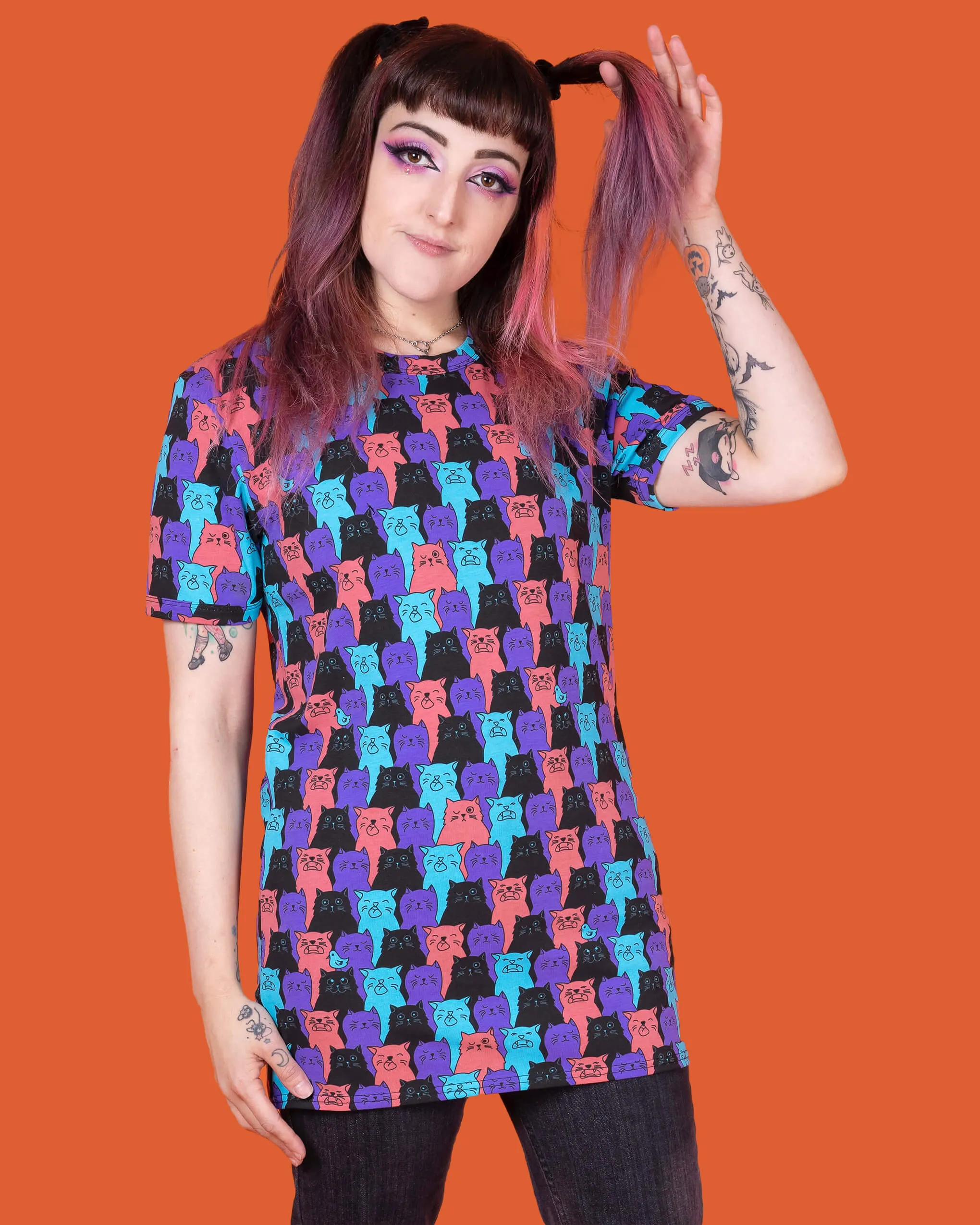Cat Chorus Short Sleeve Tee