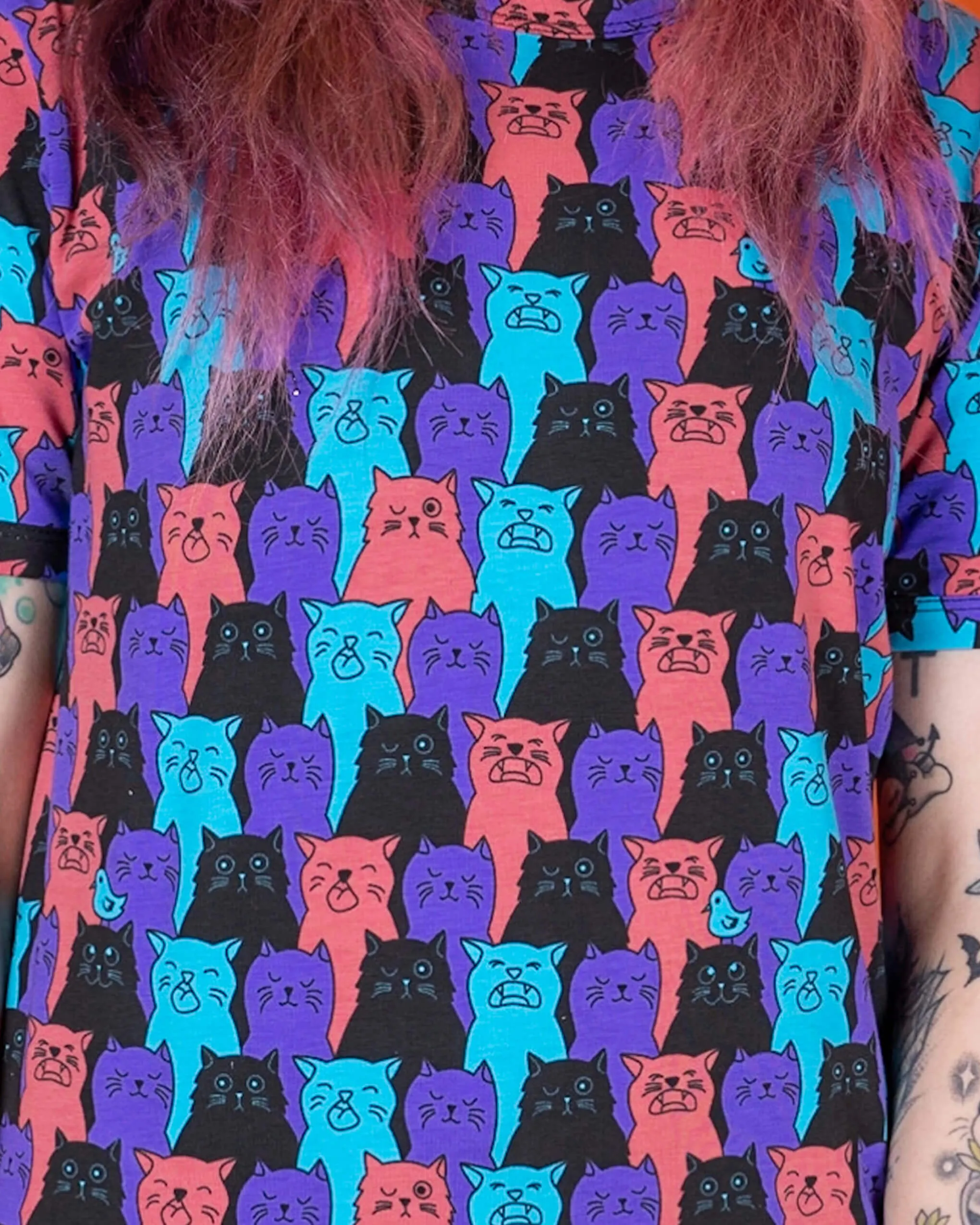 Cat Chorus Short Sleeve Tee