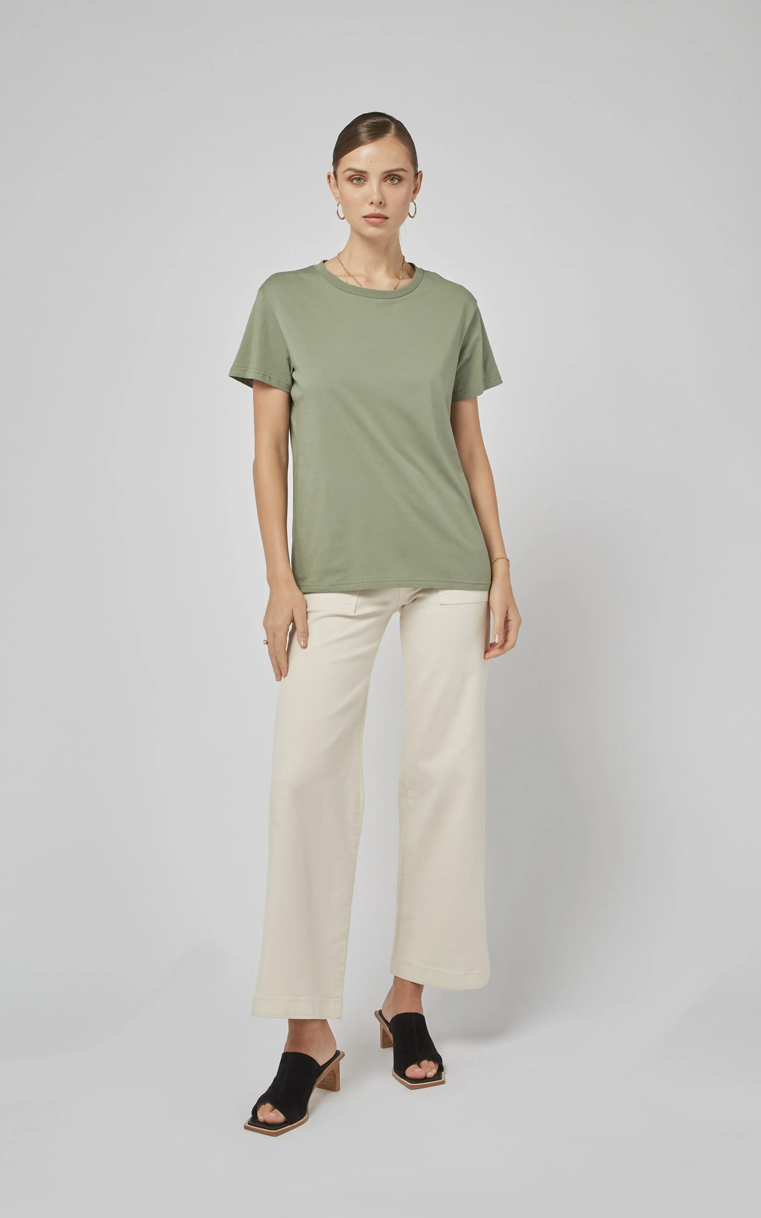 Clare Oil Green Tee