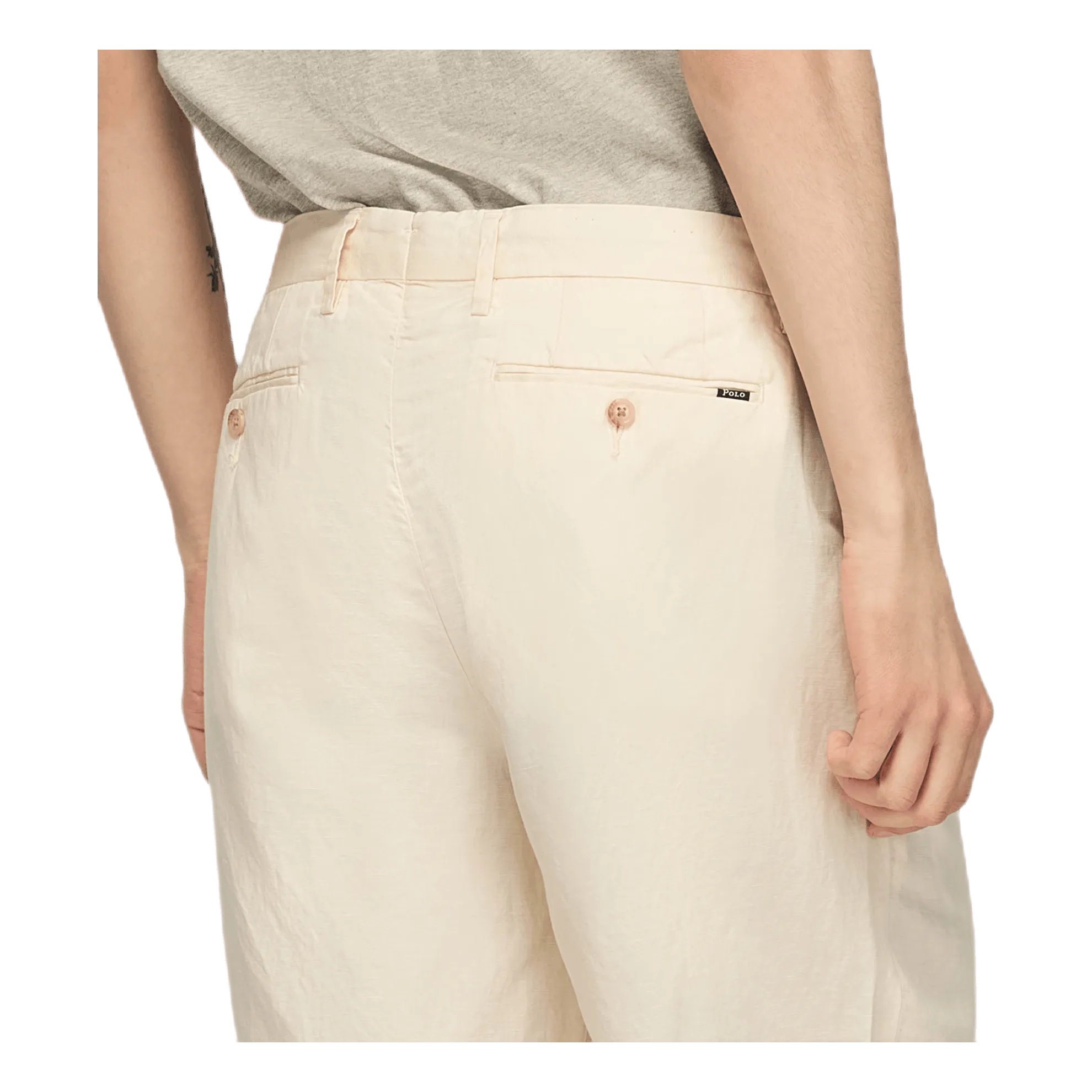Classic Fit Linen-Blend Short