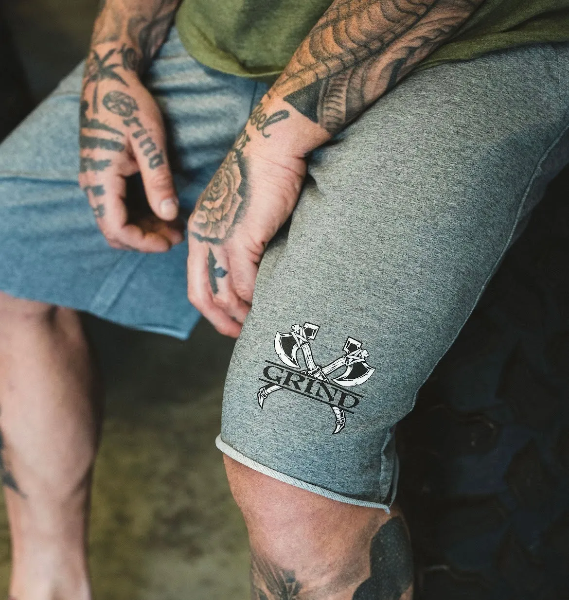 Classic Grind Shorts - Gray - Axes