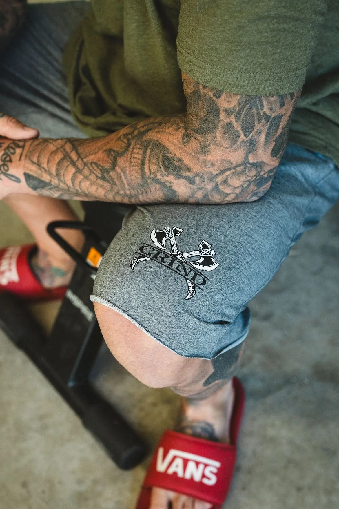 Classic Grind Shorts - Gray - Axes