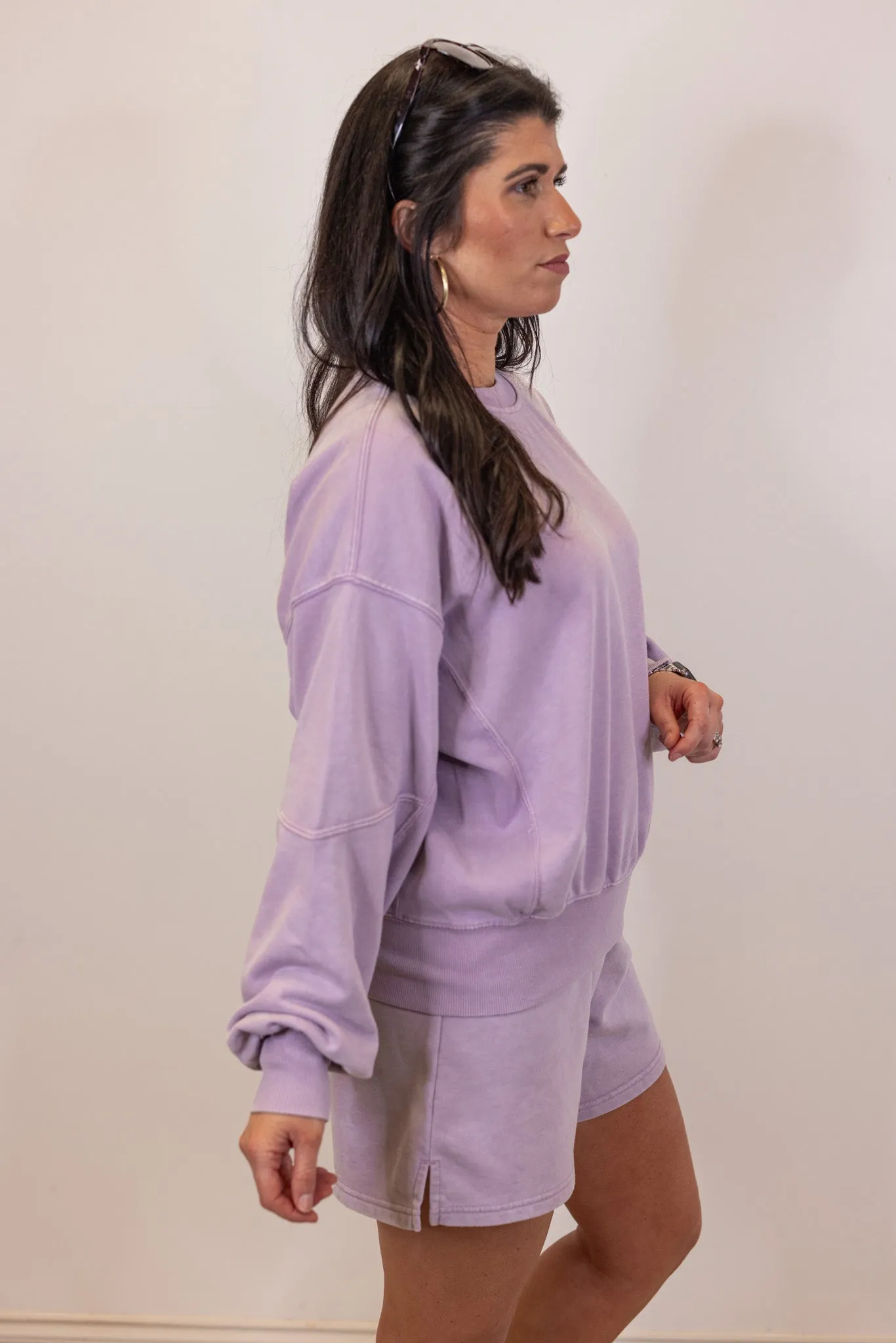 Classic Perfection Lavender Knit Set