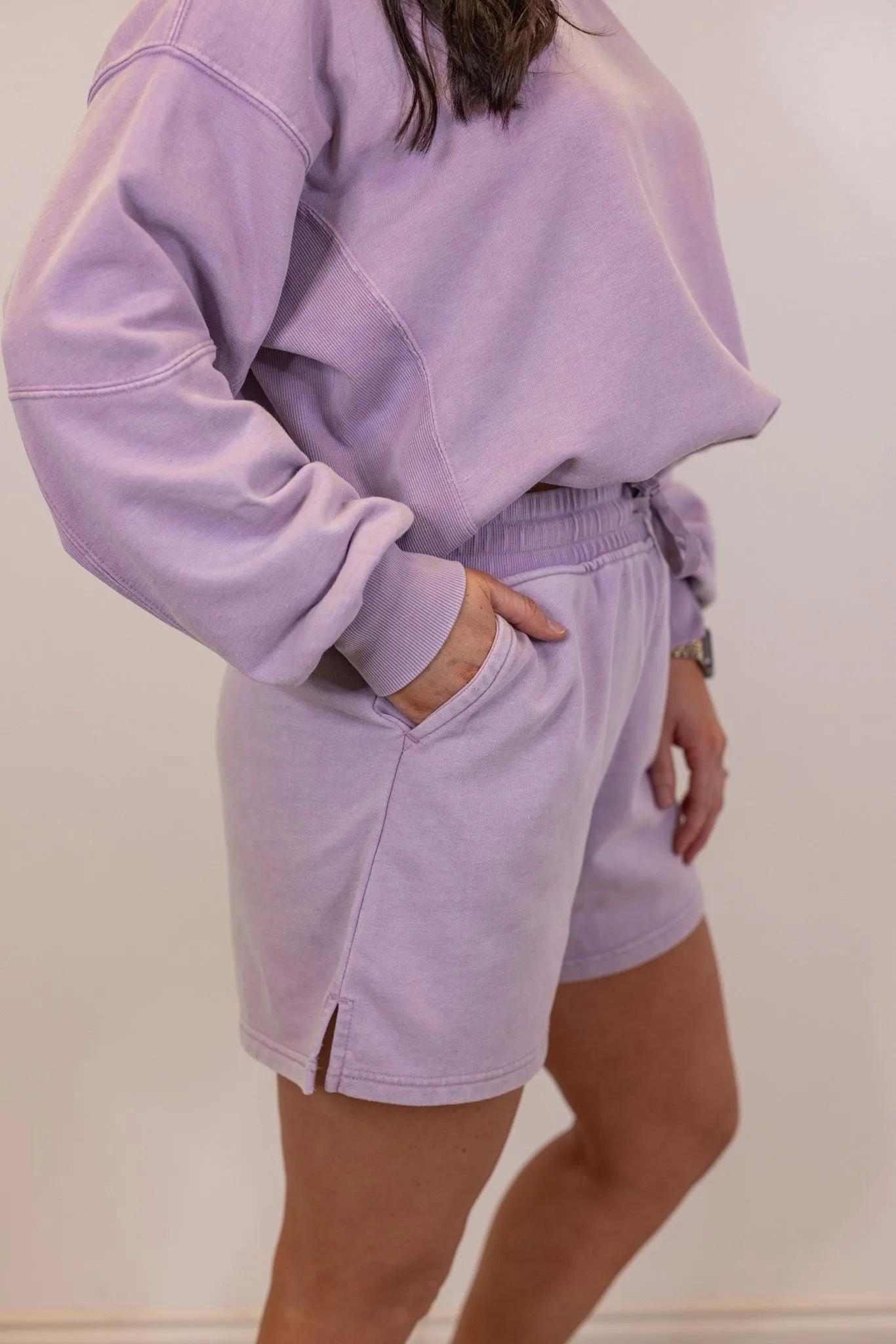 Classic Perfection Lavender Knit Set